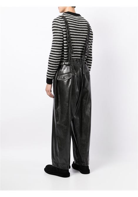 pantalone con bretelle YOHJI YAMAMOTO pour homme | Pantalone | HX-P36-9261